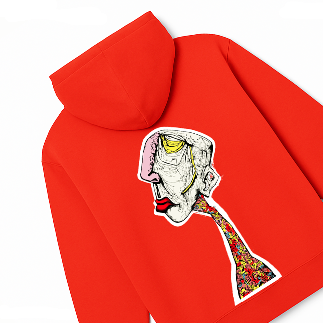 ENIGMA GAZE HOODIE (RED)