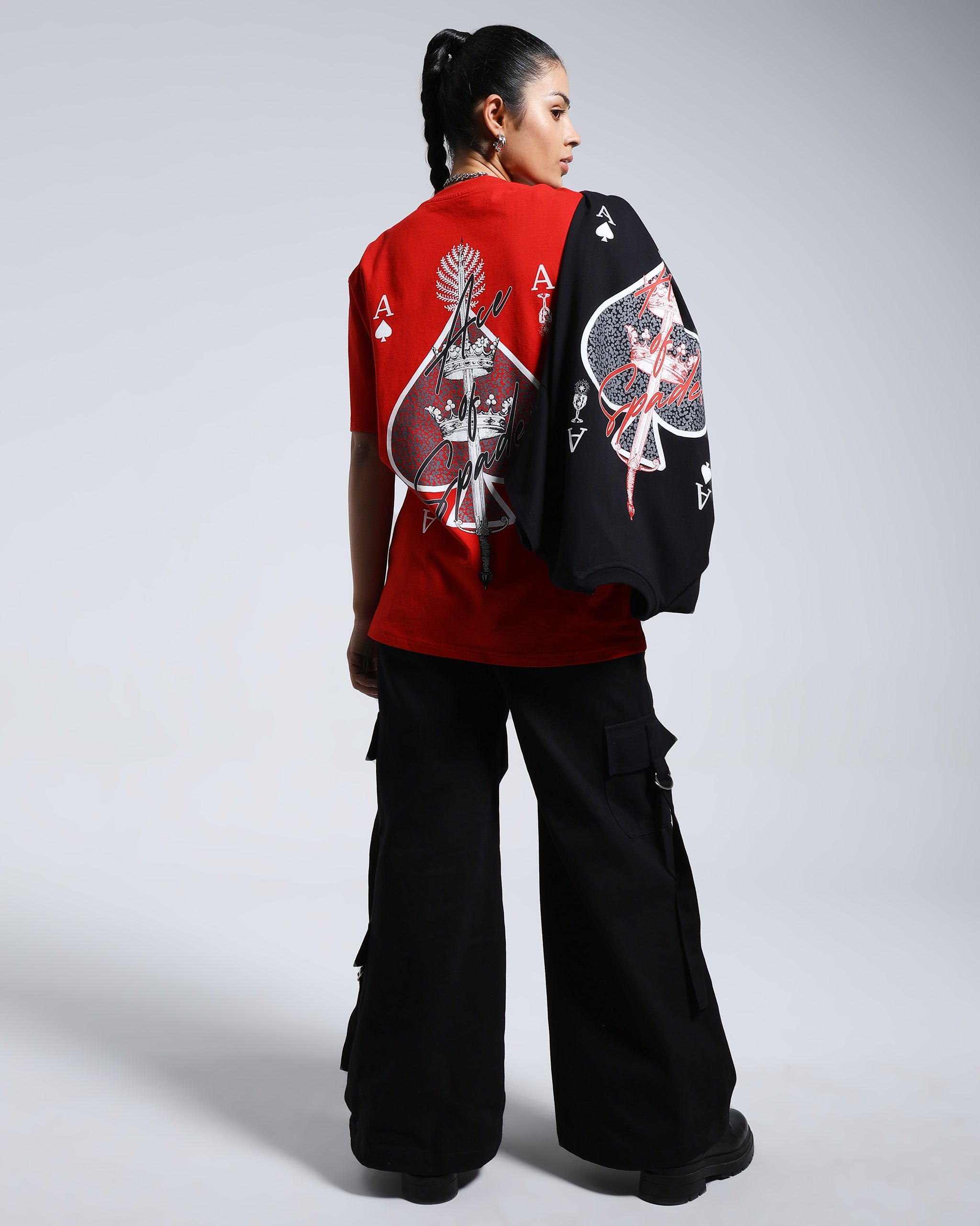 ACE OF SPADES T-SHIRT - RED