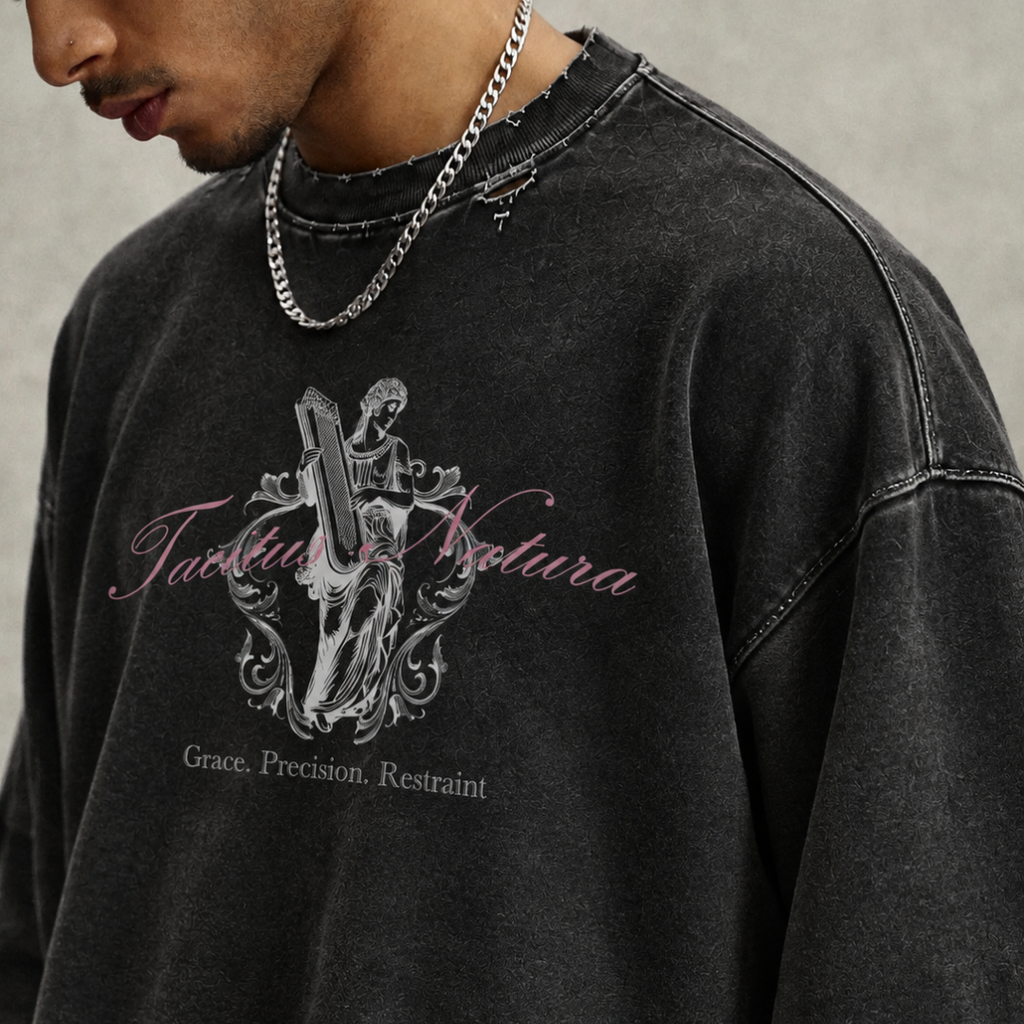 Silent Nocturne Distressed Tee