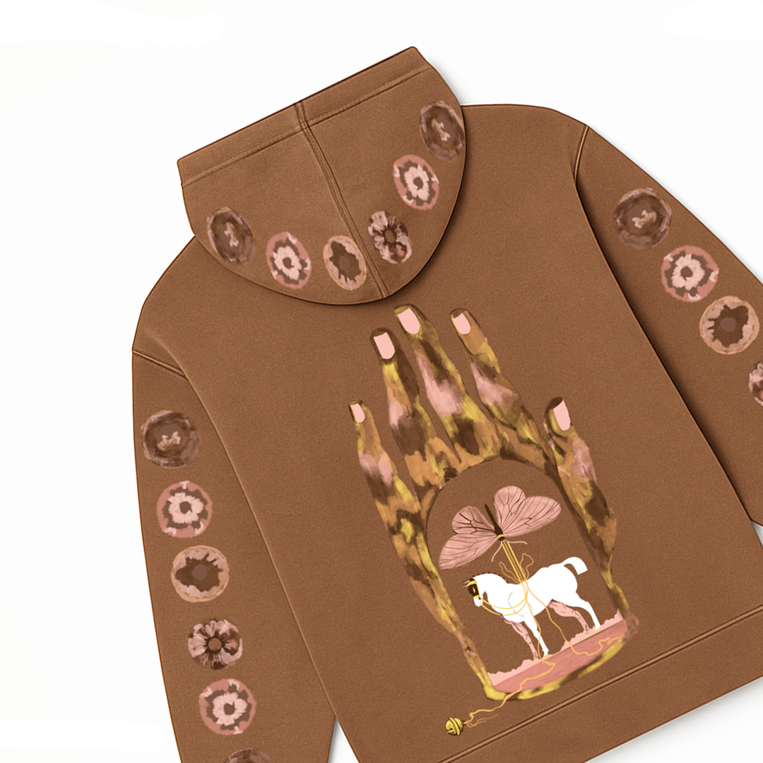 MYSTIC GRASP HOODIE (BROWN)