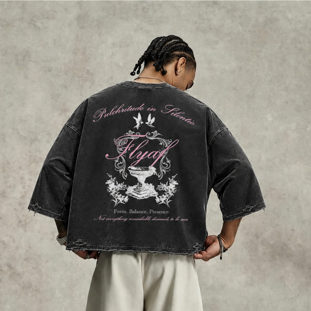 Silent Nocturne Distressed Tee