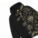 FRACTURED PULSE ZIPPER HOODIE (BLACK)