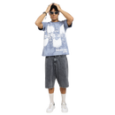 STATIC JUNGLE TEE BLUE