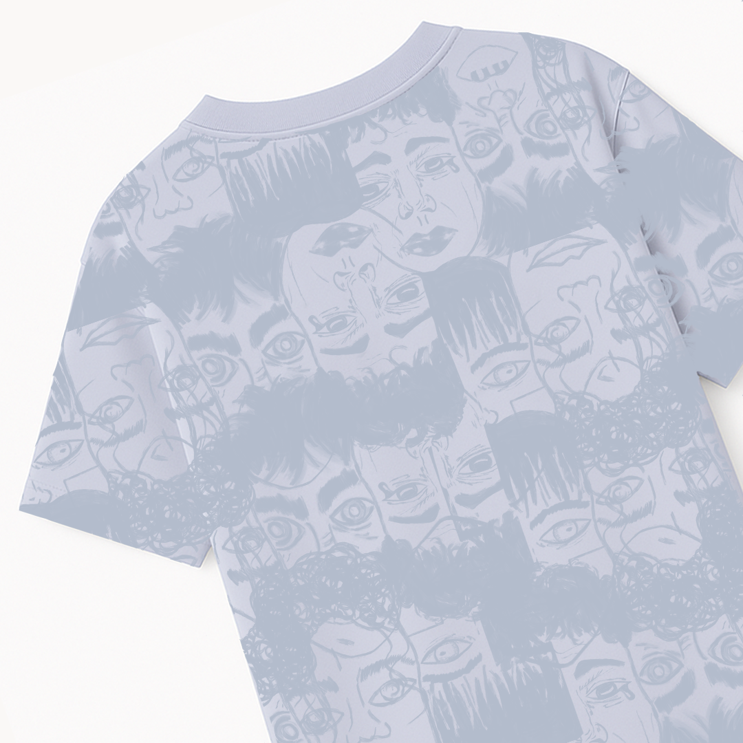 STATIC JUNGLE TEE BLUE