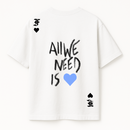 REBEL HEART CARD TEE
