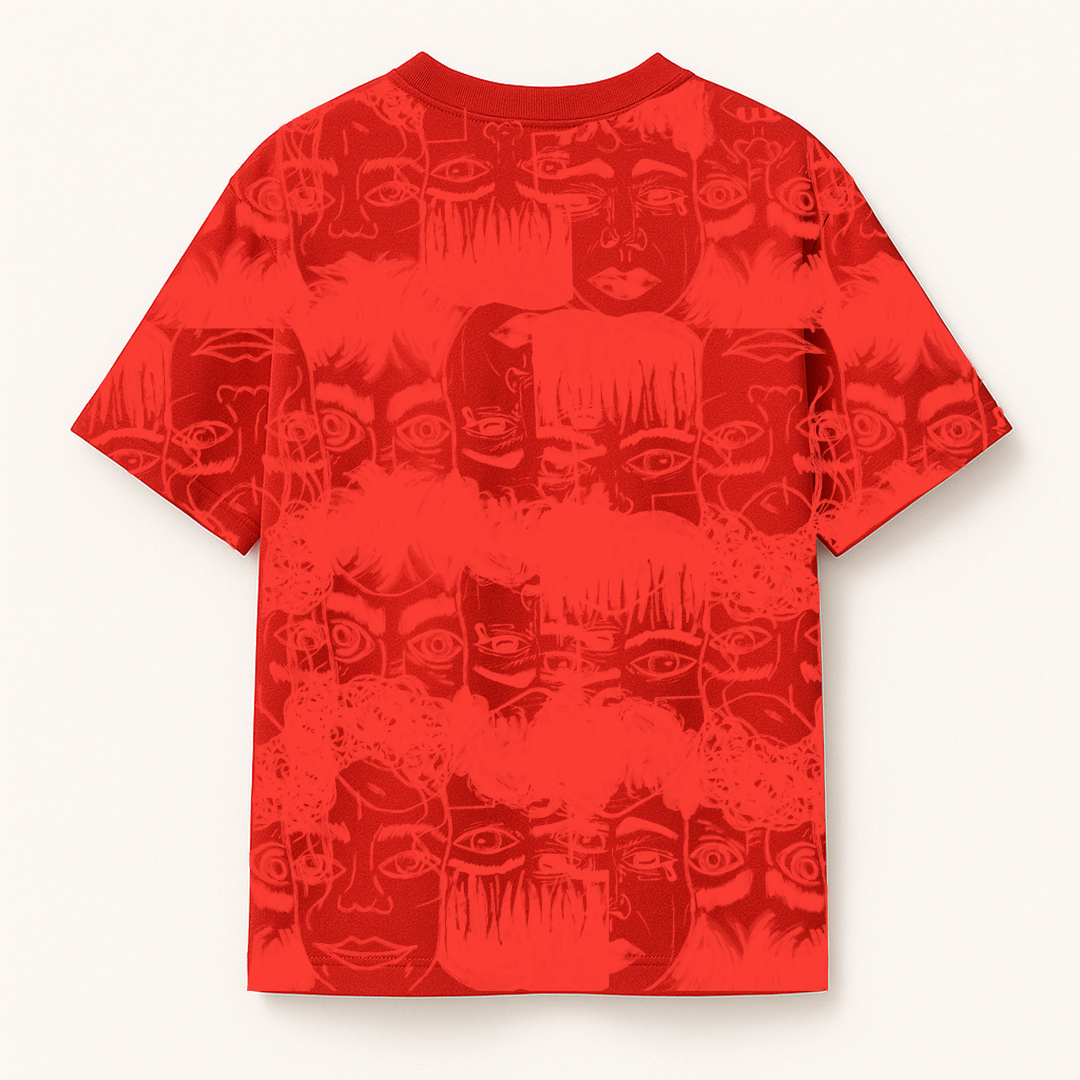 STATIC JUNGLE TEE RED