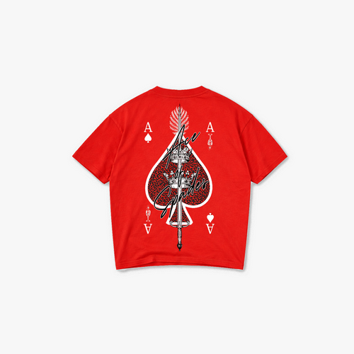ACE OF SPADES T-SHIRT - RED