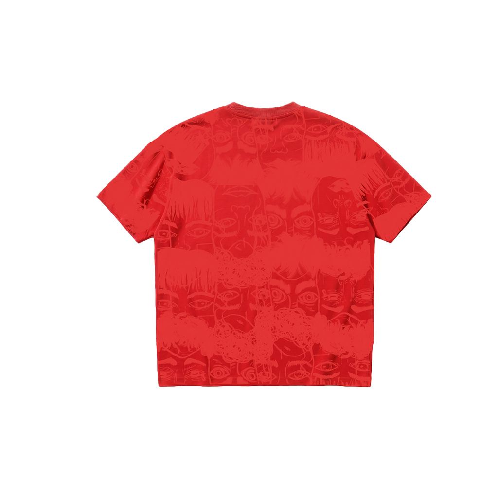 Static Jungle Red Tee