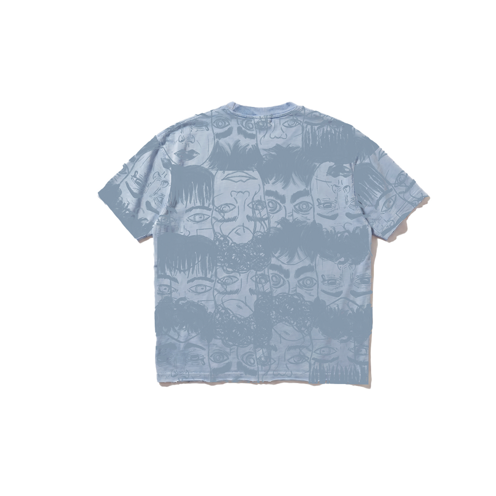 Static Jungle Blue Tee