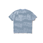 Static Jungle Blue Tee