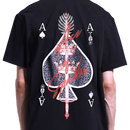 ACE OF SPADES T-SHIRT - BLACK