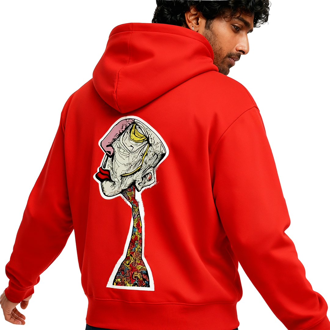 ENIGMA GAZE HOODIE (RED)