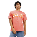 Groovy peach puff t-shirt