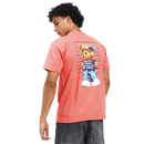 Bad influence peach puff t-shirt