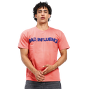 Bad influence peach puff t-shirt