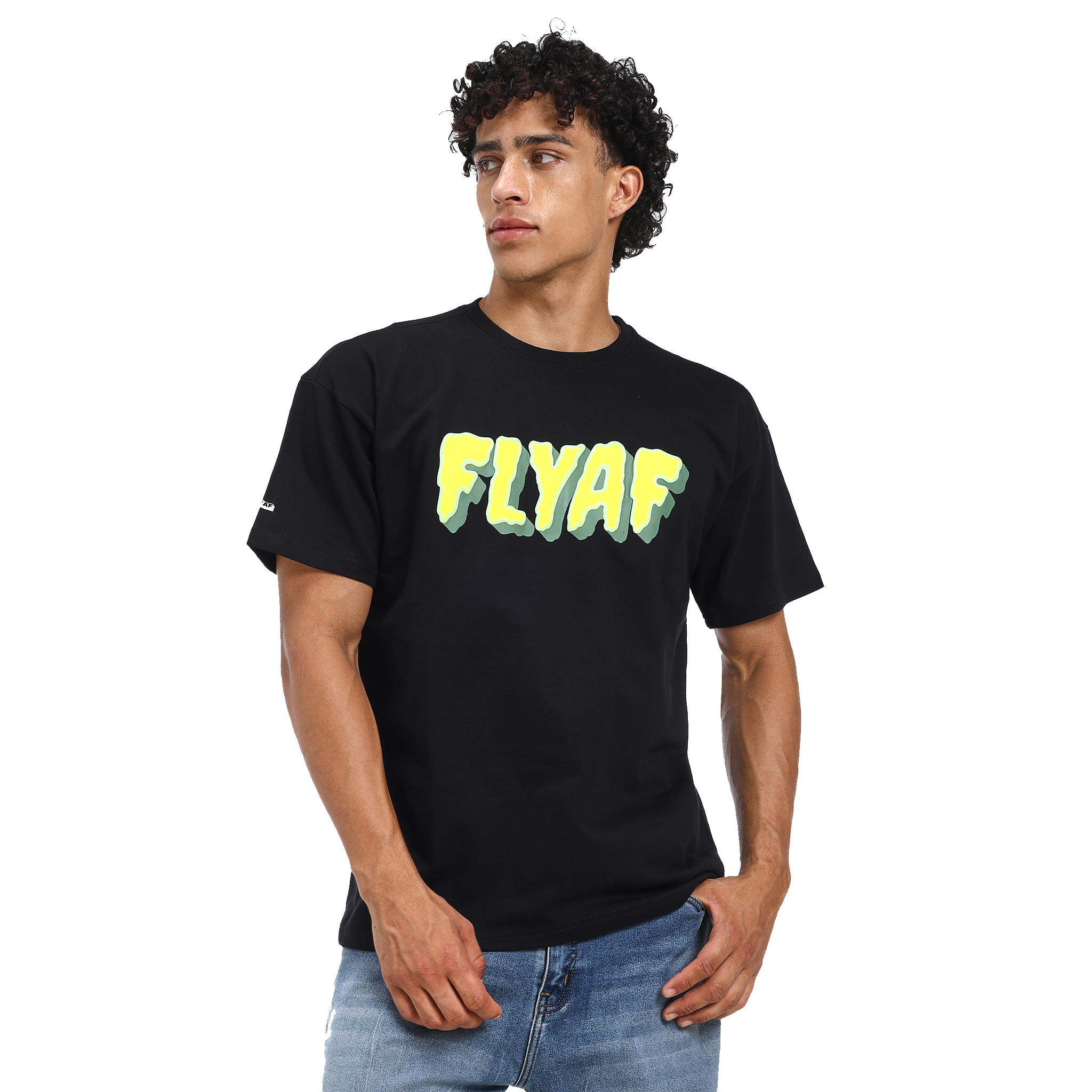 Alligator black puff t-shirt