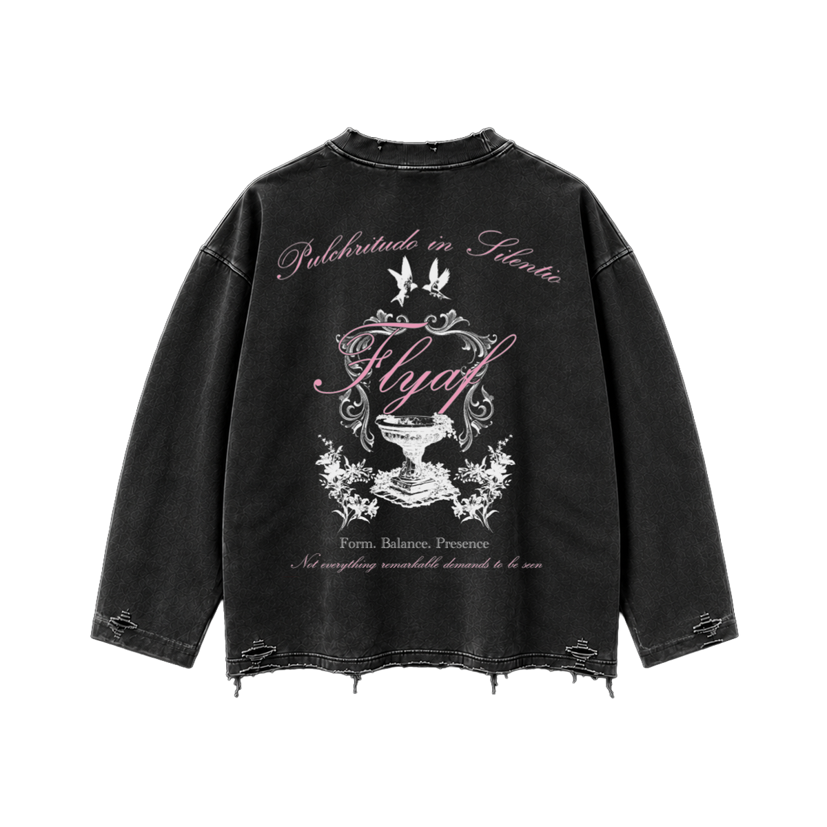 Silent Nocturne Distressed Tee