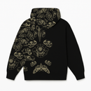 FRACTURED PULSE ZIPPER HOODIE (BLACK)