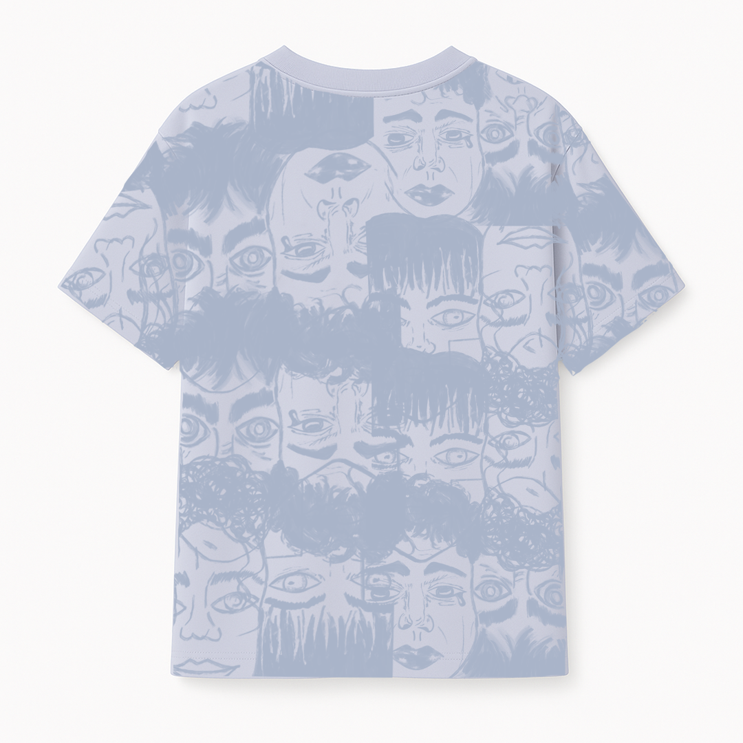 STATIC JUNGLE TEE BLUE