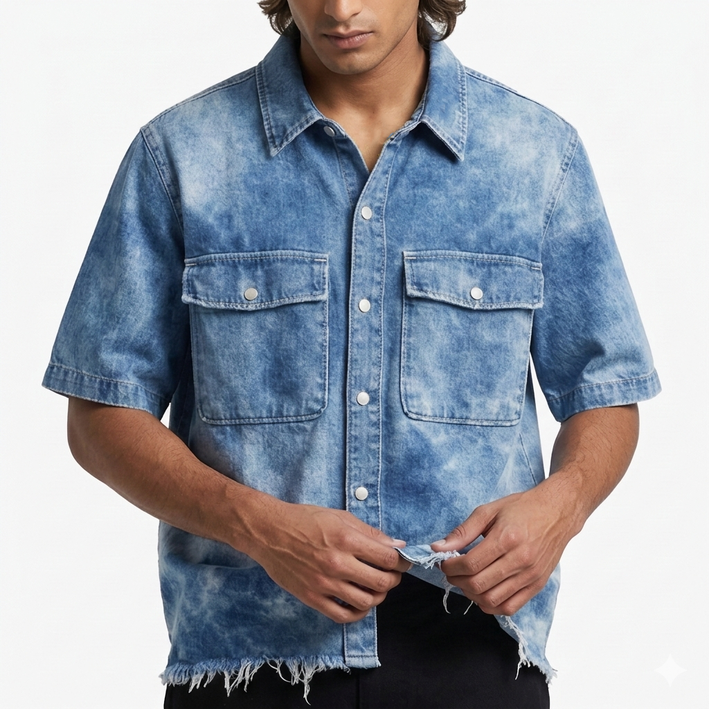 DENIM YOKE REBEL SHIRT