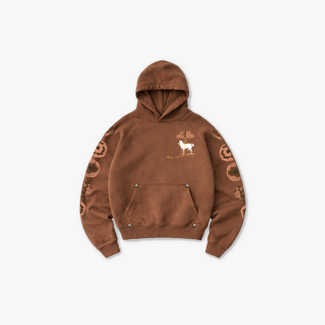 MYSTIC GRASP HOODIE (BROWN)