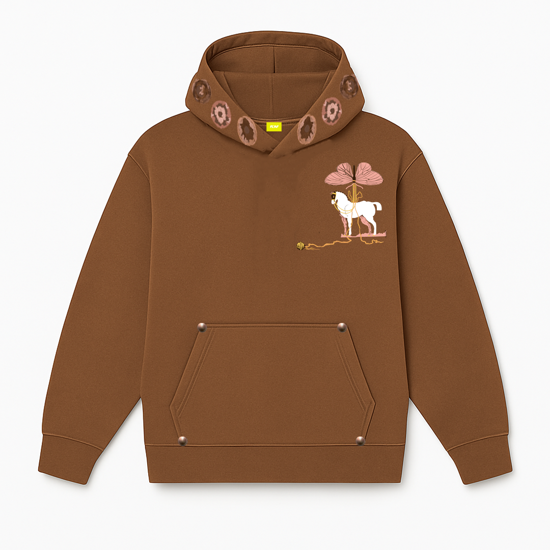 MYSTIC GRASP HOODIE (BROWN)