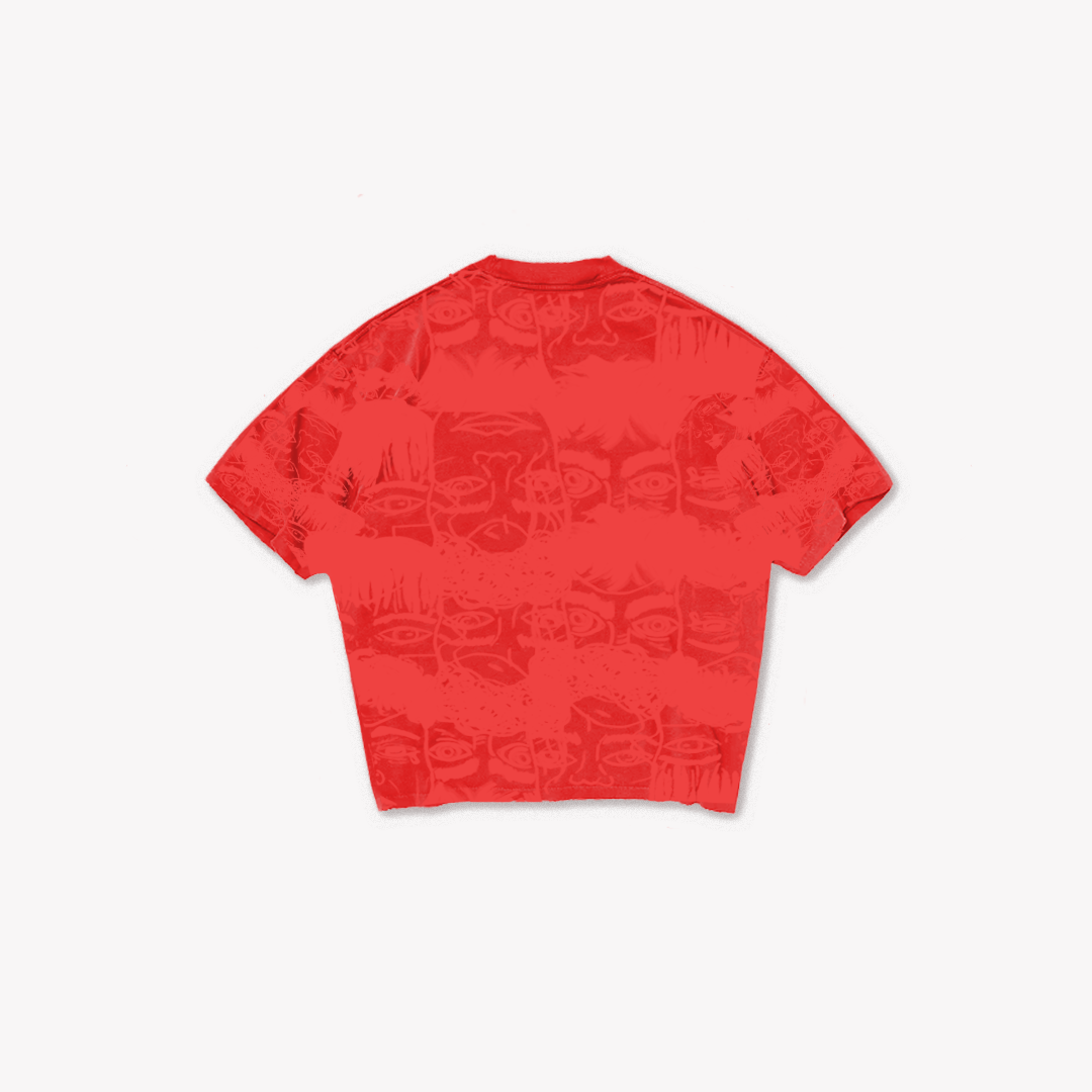 STATIC JUNGLE TEE RED