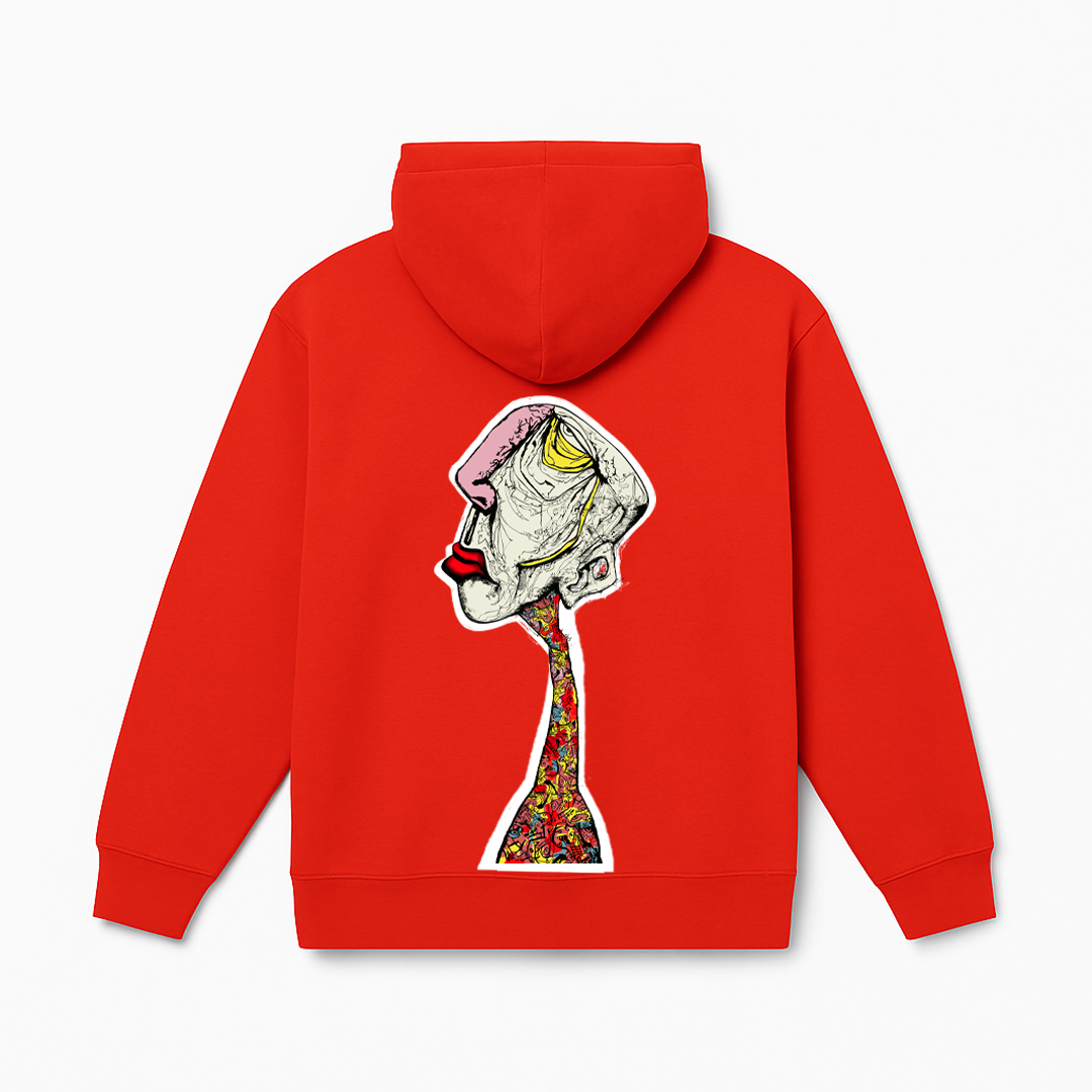 ENIGMA GAZE HOODIE (RED)