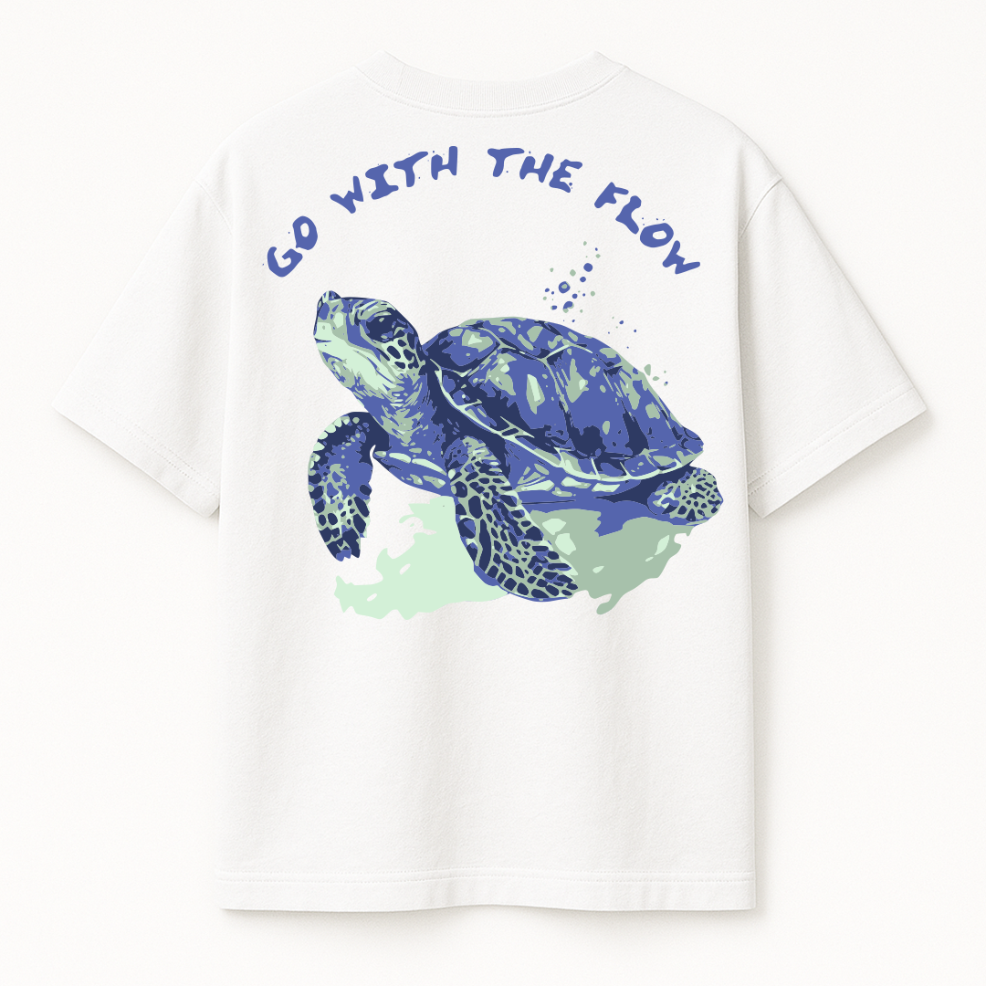 Go with the flow puff t-shirt