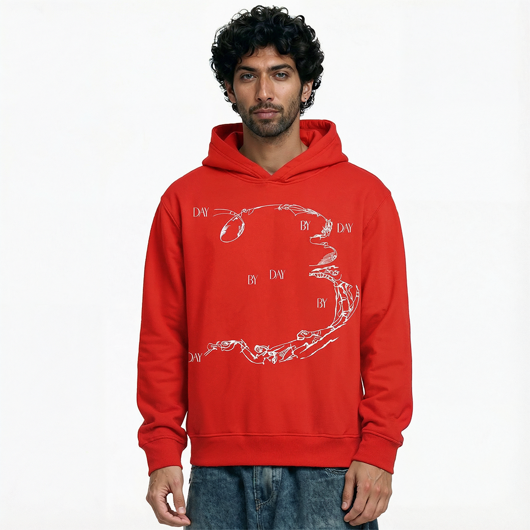 ENIGMA GAZE HOODIE (RED) – FLYAF