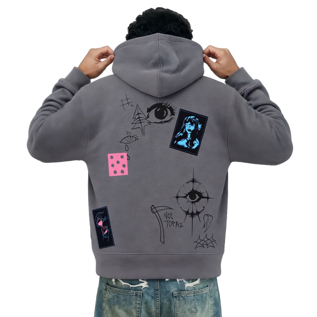 Cryptic Canvas Hoodie