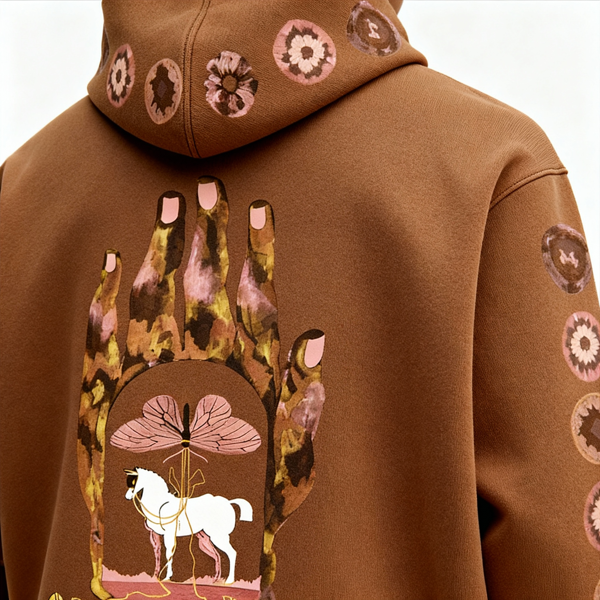 MYSTIC GRASP HOODIE (BROWN)