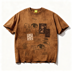 Cryptic canvas tee