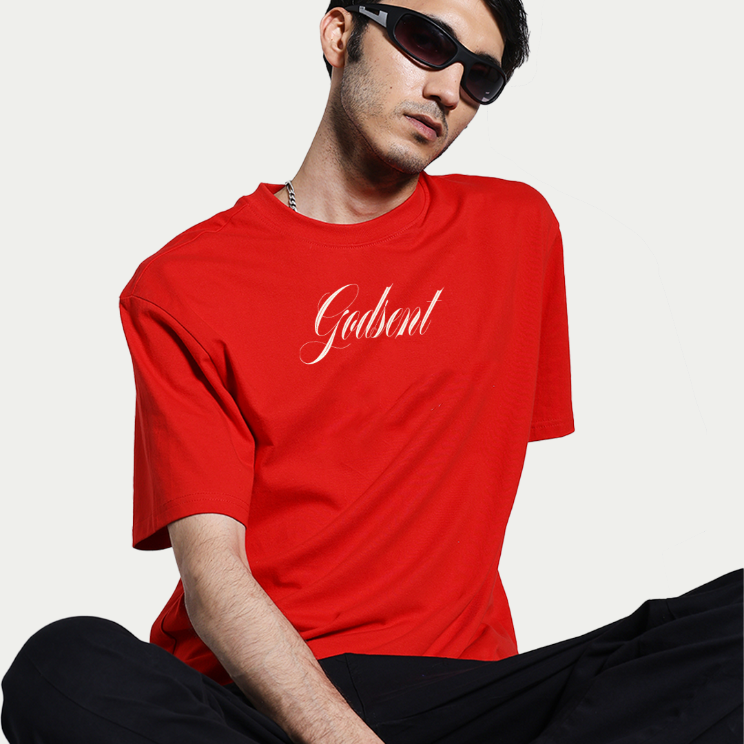 Godsent Tee Red