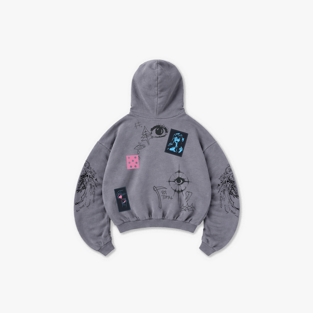 Cryptic Canvas Hoodie