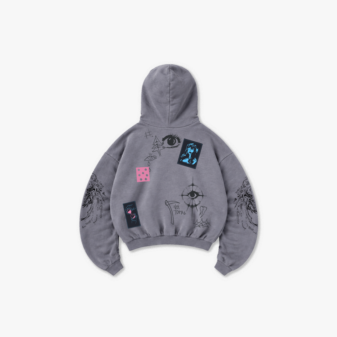 Cryptic Canvas Hoodie