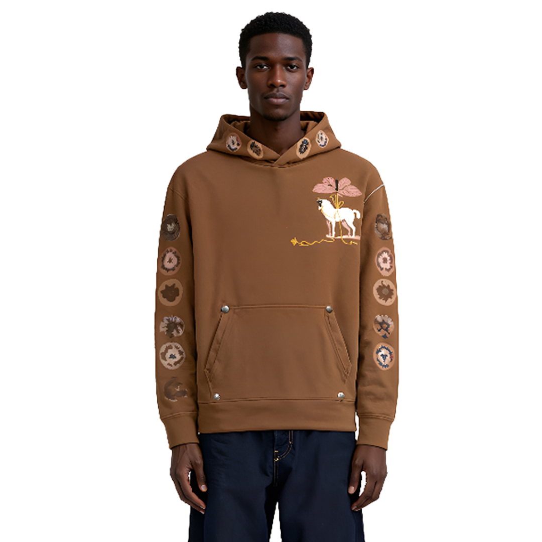 MYSTIC GRASP HOODIE (BROWN)
