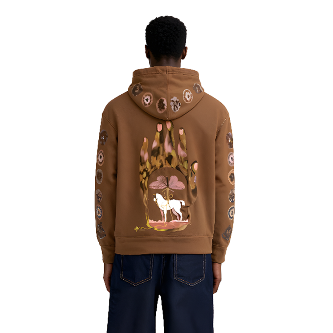MYSTIC GRASP HOODIE (BROWN)