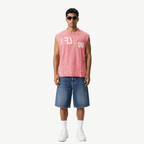 AF FLY Distressed Vest Peach