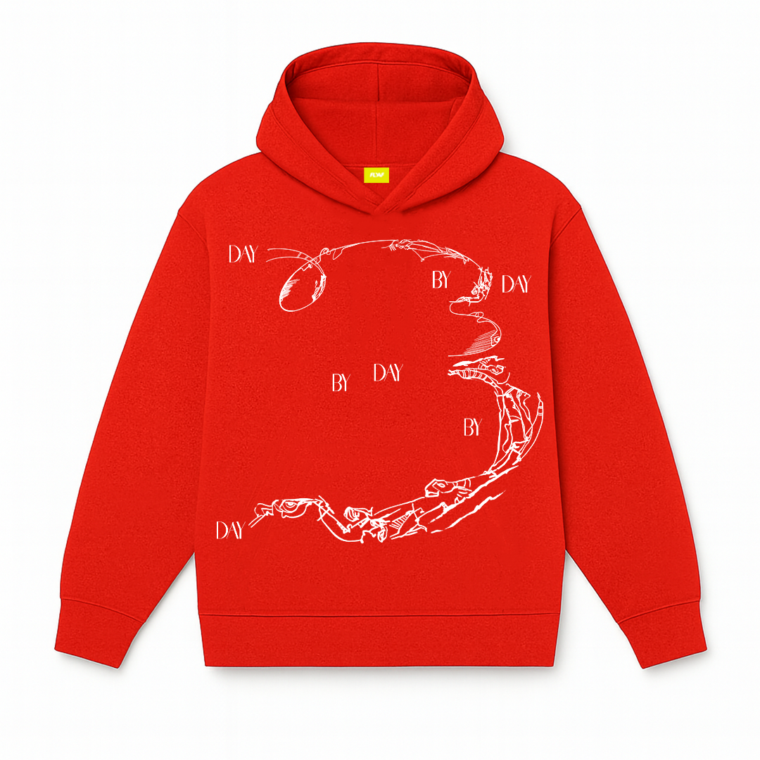 ENIGMA GAZE HOODIE (RED)