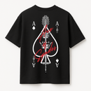 ACE OF SPADES T-SHIRT - BLACK